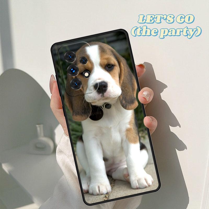Love My Beagle Puppies Dogs phone case For Samsung Galaxy A42 A31 A40 A51 A71 A32 A80 A91 A52 A72 A20 A21S A50 A70 A11 A12 Cover