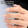 100Pcs/Box Matte Fake Nails No Polishing Press On False Nails Medium Short Design High Matt Soft Gel Nail Tips For Extension