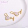 Trendy 18K Gold Plated OT Clasps Toggle Clasps Connector For Bracelet Necklace Making Supplies,DIY Jewelry Accessories Wholesale