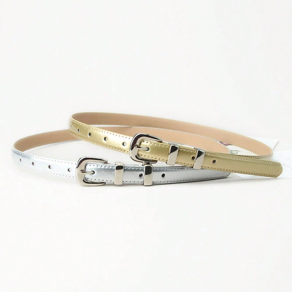Cintura Sottile da Donna Semplice e Versatile Cintura Cintura per Abito da Donna Jeans