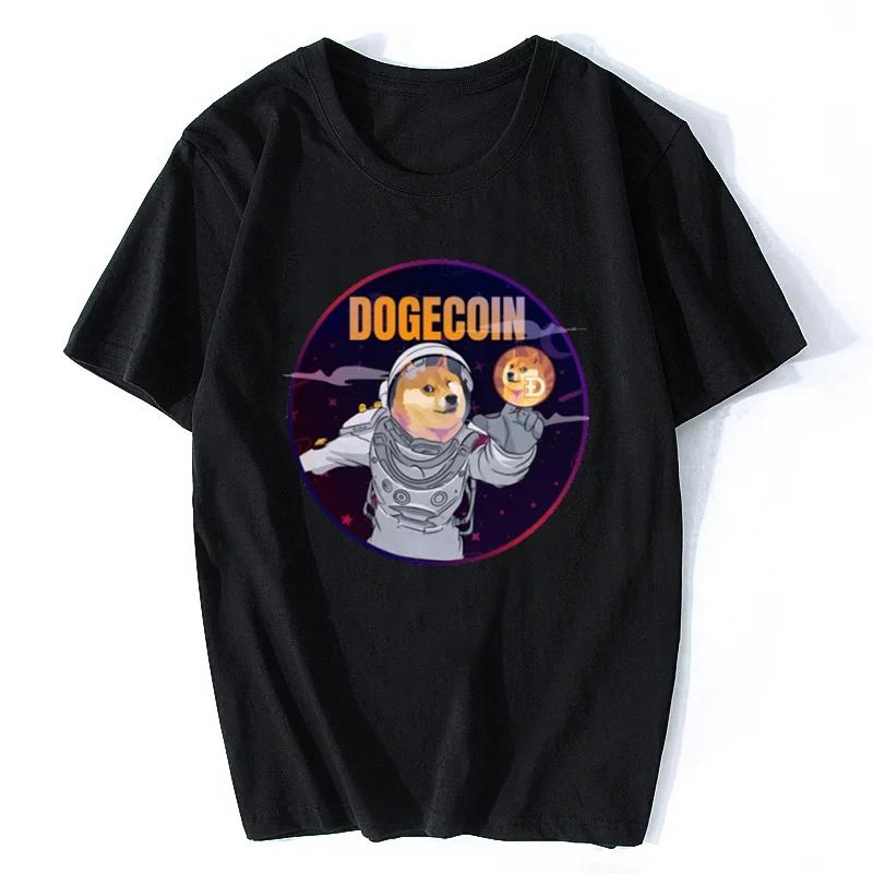 Shiba Inu To The Moon T Shirt Rocket Man Cute Tshirt Shor... XL