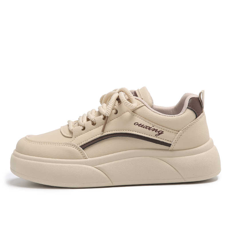 Fashion Playform Flatform Sneakers White Vulcanize Cute Women's Shoes Women's Ladies Sport In Offers Cheap Famous Brand Teniis