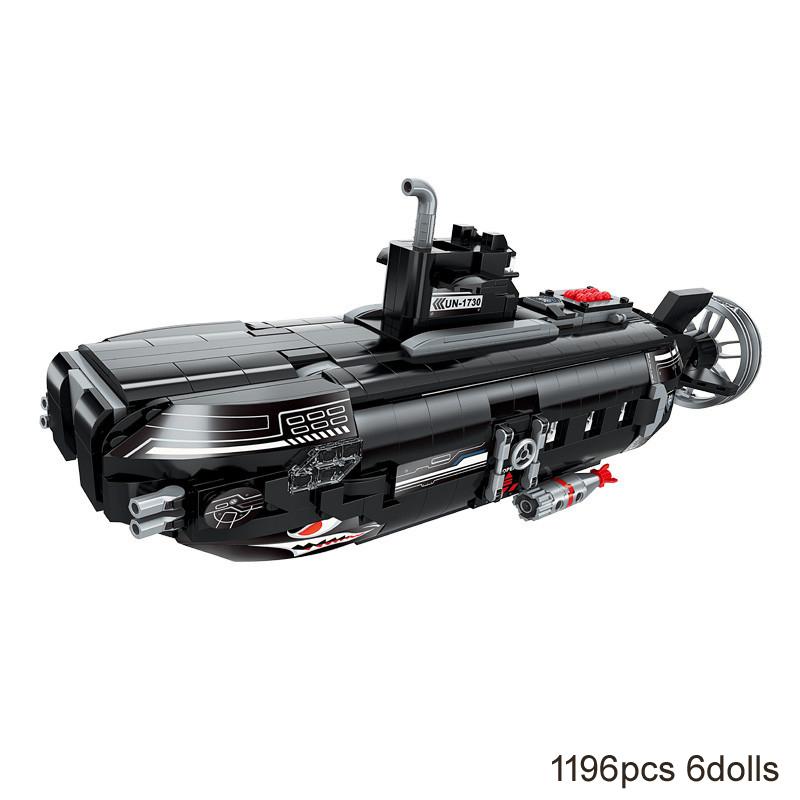 Building Block Battle Army Navy Force Aircraft Marines Carrier Battle Group Educational Bricks Toy Boy Gift