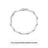 Titanium Steel Bamboo Diamond Necklace Male Trend Versatile Collarbone Chain Female Simple Personality