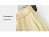Trendy Women's High-Waisted Wide-Leg Pants for Spring and Autumn 2025 - Slimming Casual Straight-Leg Style