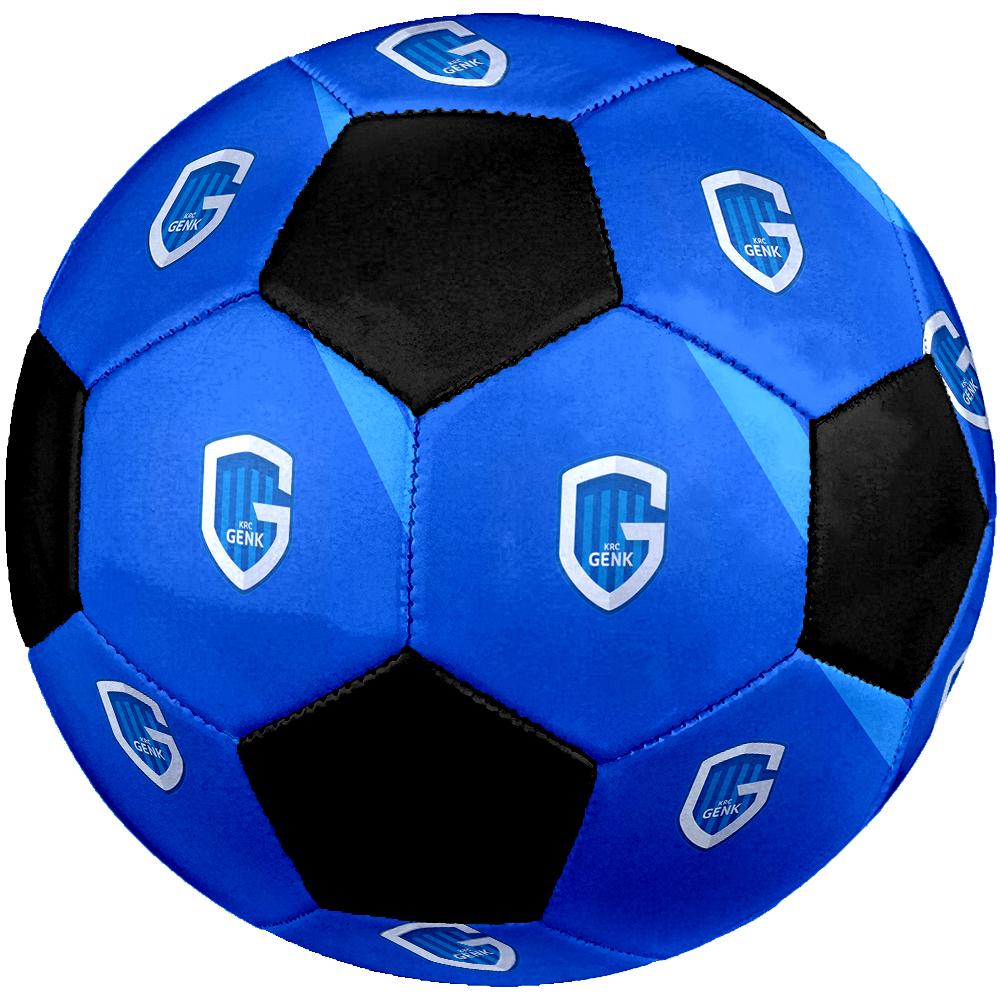 SIZE 5 KRC Genk Soccer Ball Colorful All Ages Machine Stitched PVC Competition Ready Durable High-Bounce