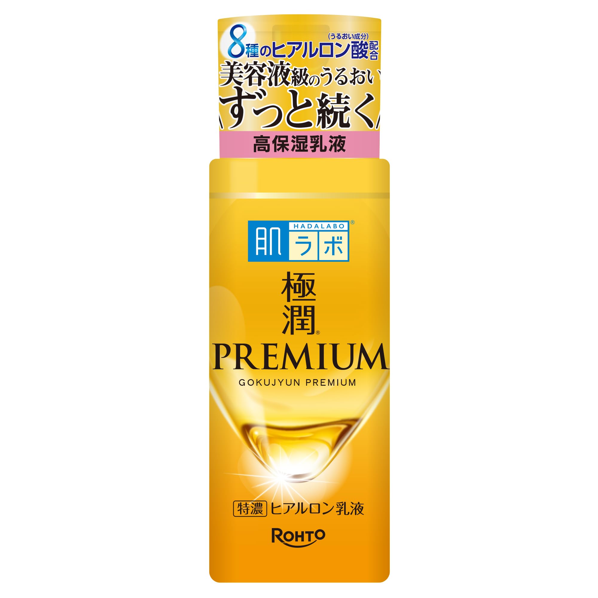 

Hada Labo Gokujyun Premium Гиалуроновая эмульсия 140мл