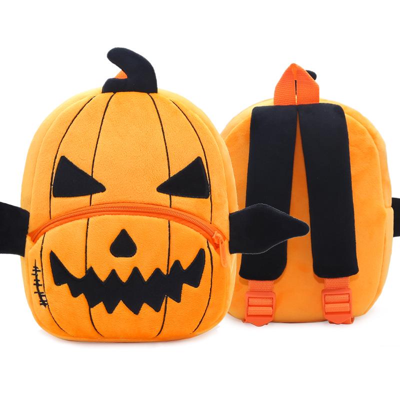 Adorable Cartoon Fruit Backpack for Kids Aged 2-4: Soft Plush Double Shoulder Design