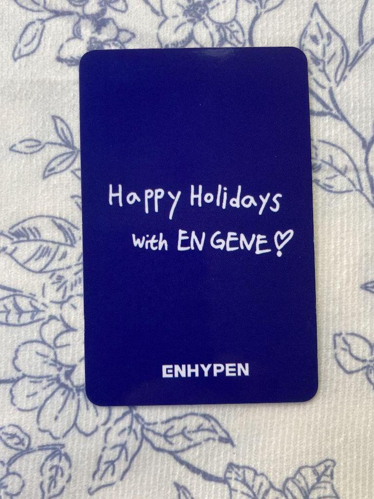 [USED] Jungwon ENHYPEN Gayo Daejun SBS Enap Sanok Trading Card