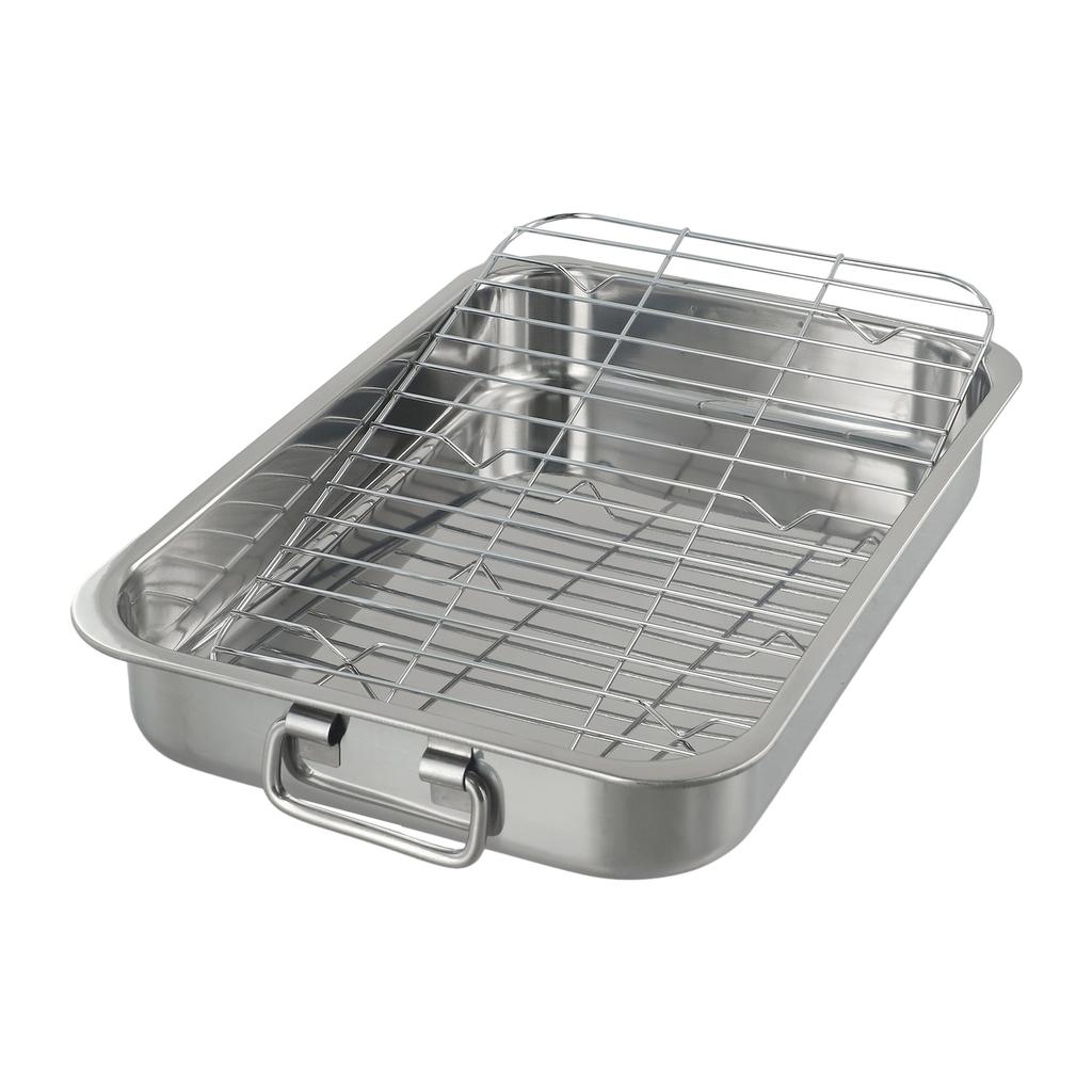 Roasting Tray Grill Rack Baking Supplies Oven Accessory Replacement Tray