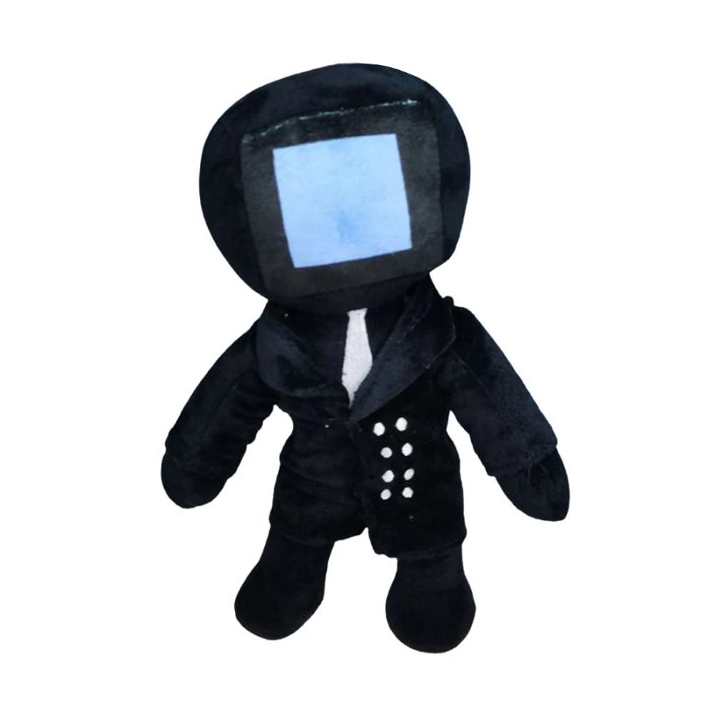 New Funny Skibidi Toilet Plush Toy Cartoon Dolls Speakerman Plush Stuffed Soft Toys Cartoon Doll Christmas Birthday Gift For Kid