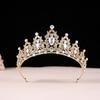 Children's Crystal Tiara Headband: Princess Crown Hair Accessory for Girls' Birthdays and Performances