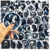 50 Cartoon Dark Gothic Graffiti Stickers Decorative Guitar Notebook Suitcase DIY Waterproof