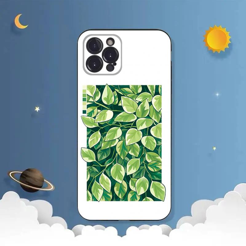 Plant And Flower Phone Case For iPhone Samsung Galaxy Redmi Xiaomi Oppo OnePlus Note S A 7 8 9 10 11 12 13 14 20 21 22 23 53 54 Pro Max Ultra TPU Soft