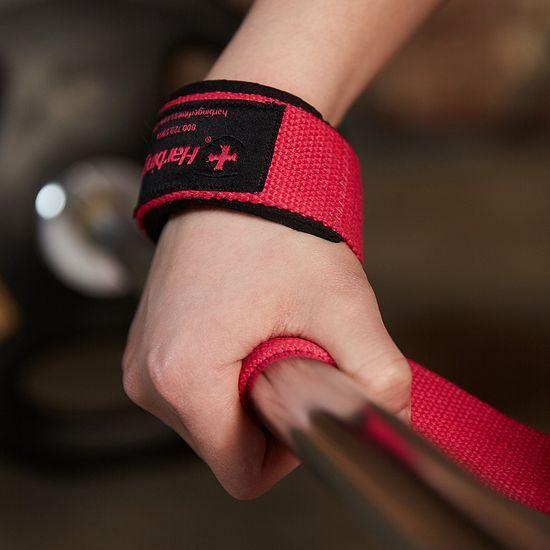 Harbinger Padded Cotton Health Strap Women's Pink