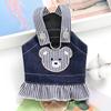 Soft Pet Strap Denim Skirt Cute Dog Vest Harness Fashion Pet Chest Strap  Spring
