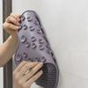 Tappetino Scrubber per Piedi con Setole Morbide Ventosa Pulitore per Piedi Doccia Montaggio a Parete
