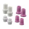 10Pcs Alumina Ceramic Ceramic Current Shunt Welding Torch Gas Diffuser  for MIG CO2 Welding Torch