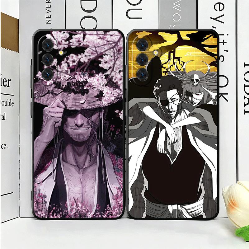 Bleach Kyoraku Shunsui Soft Phone Case for Samsung A17 A37 A57 A16 A26 A36 A56 A15 A25 A35 A55 A14 A24 A34 A54 A13 A23 A33 A53 A