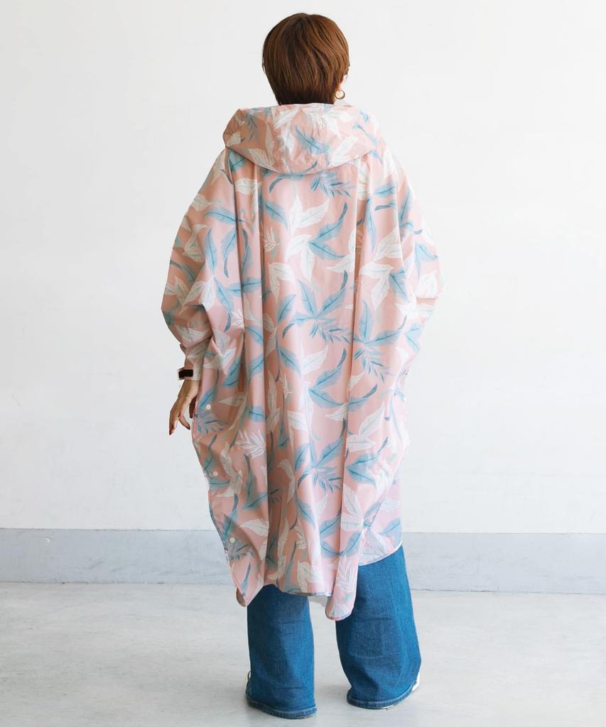 Kiu STANDARD RAIN PONCHO Rain Rain Heavy Water Storage Standard Rain Pale Polynesia Poncho, Protection, Rain, Typhoons, Raincoat, Poncho, Repellent,