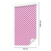 Checkerboard wallpaper, powder pink background, powder pink center, 50x1000