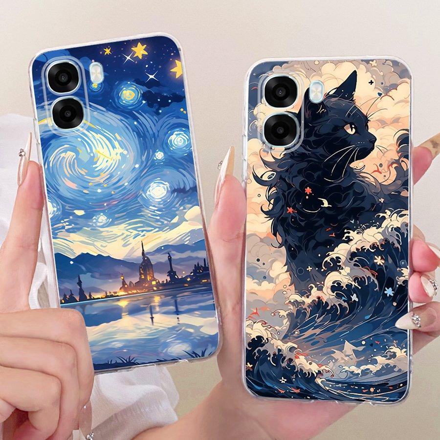 Phone Case for OPPO A6 A6X A 6T Pro CPH2849 Soft Silicone Proective Shell for OPPOA6 A 6X A 6 T Pro Capa Cute Cartoons Cases