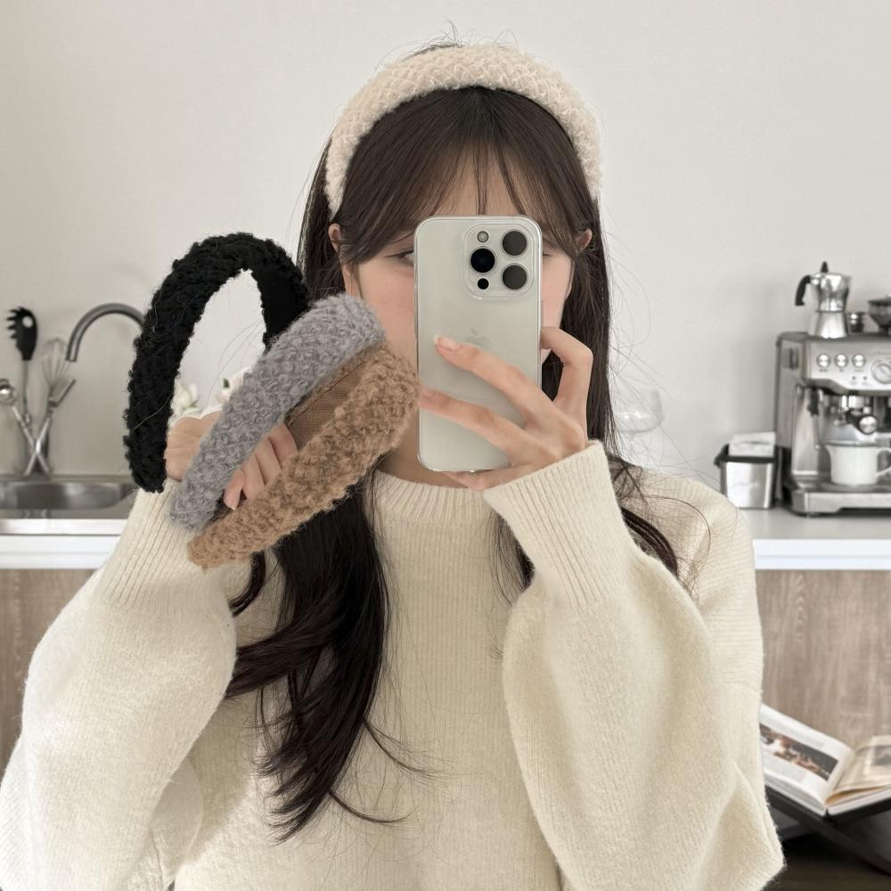 

Зимняя повязка на голову с объемной подушкой Blue City Rising, повязка на голову, 4 цвета