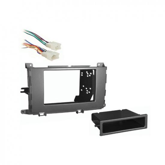 Fits Toyota Sienna 2011-2014 Multi DIN Stereo Harness Radio tall Dash Kit