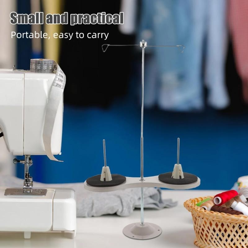Winding Stand Sewing Machine Bobbin Winder for Flatbed Machines with High Efficiency and Plastic Metal Construction