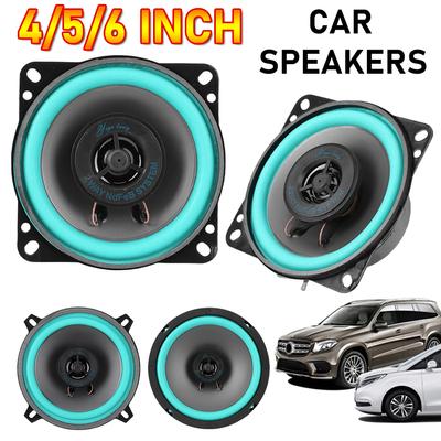 4/5/6 Inch Car Speakers Coaxial Subwoofer Universal Automotive Audio 100/160W HiFi Music Full Range Frequency Car Stereo Speaker
