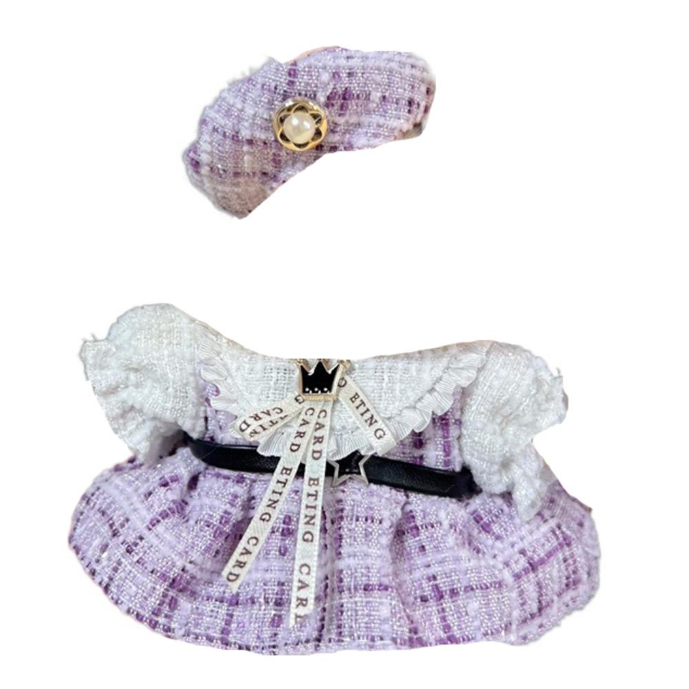 

Одежда ручной работы 17 см Labubu, платье, плюшевые куклы, одежда для кукол Labubu, детские игрушки для девочек style 5