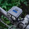 Bicycles Handlebar Flashlight Rechargeable Cycling Safety Headlight LED Front Light with 5 Light Modes for Night Ridings