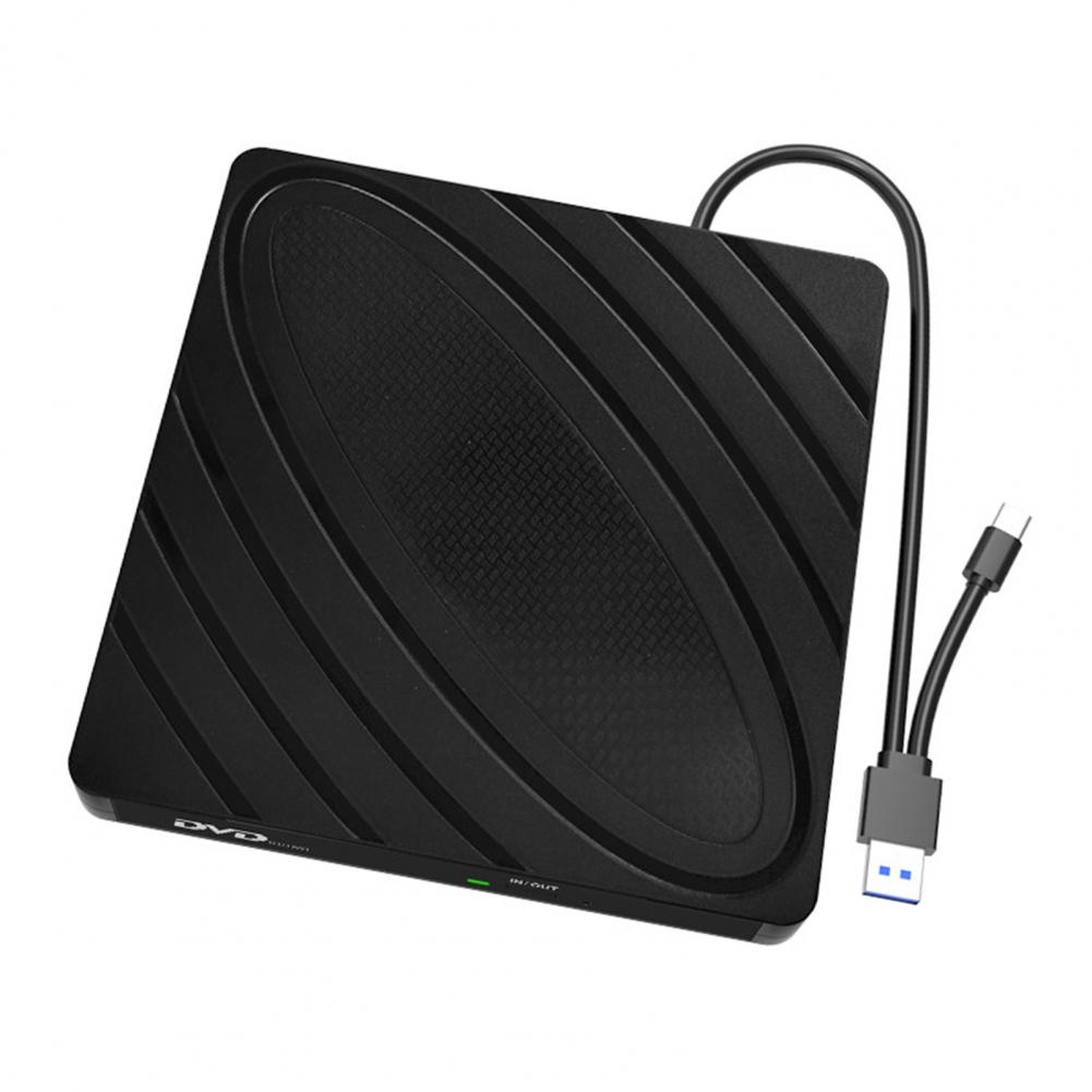 Useful DVD Burner Adapter  Strong Compatibility Universal External Optical Drive  USB3.0 Type-C Driver-free DVD Burner Adapter