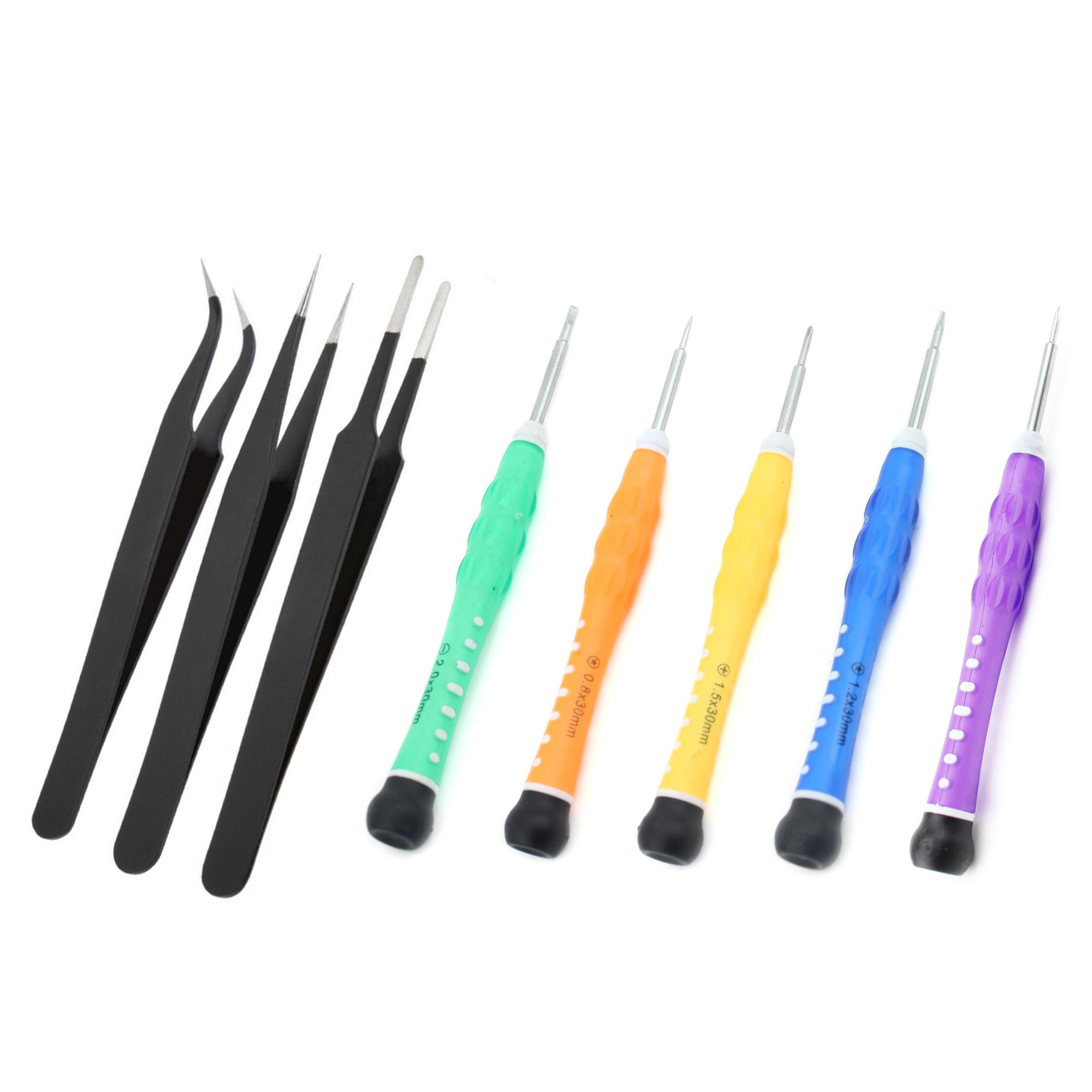 

JF-8172 17-in-1 5 Screwdrivers Tweezers Pry Opening Tool Kit for iPhone Maintenance A