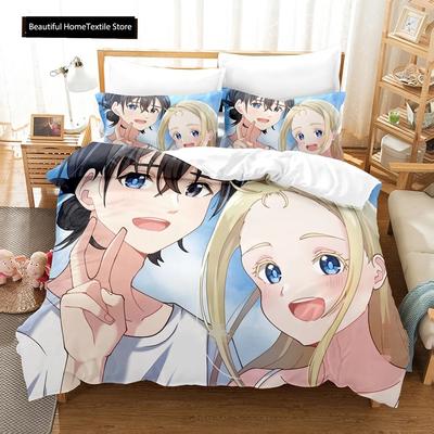 3D Gedrucktes Summer Time Rendering Bettwäsche-Set Anime Bettbezug Doppel Twin Full Queen King Erwachsene Jungen Bettwäsche Steppdeckenbezug