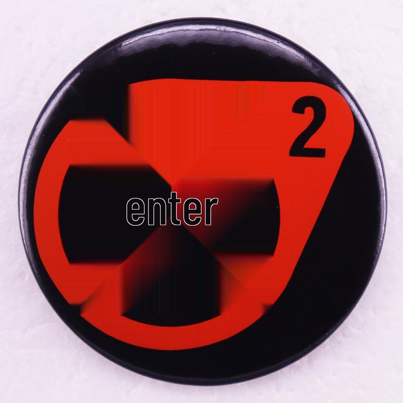 Half-Life Game Tinplate Badge Pin