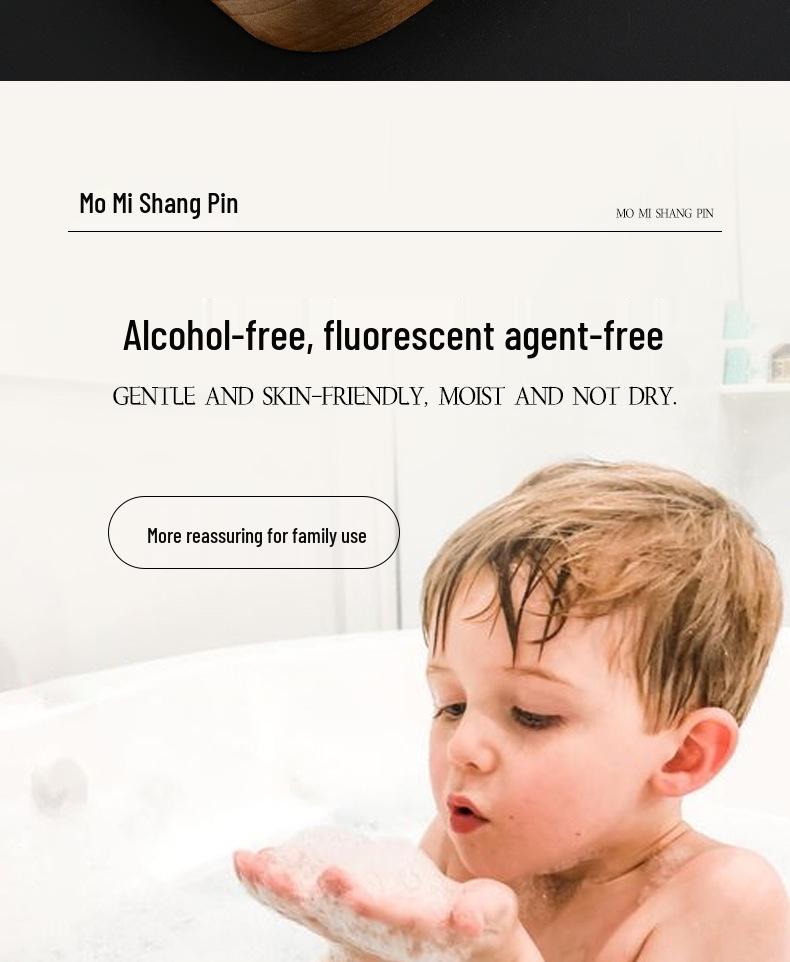 Korean Style Handmade Soap Base for DIY Children's Soap with Rich Foam