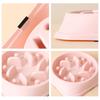 Non-Slip Pet Puppy Slow Feeder Plastic Dog Food Bowls Dog Puzzle Bowl for Healthy Eating Puppy Cat Slow Feeder Bowl Anti-Choking