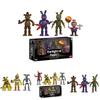 Adorable 4pcs Fnaf Pizza Simulator Action Figures Ideal For Cake Toppers And Ornaments