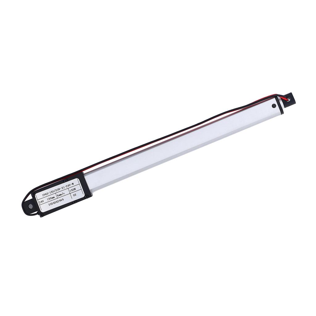 DC24V Mini Electric Actuator Wingless Automatic Lifting Rod Reciprocating Linear Actuator 4mm/s 150m