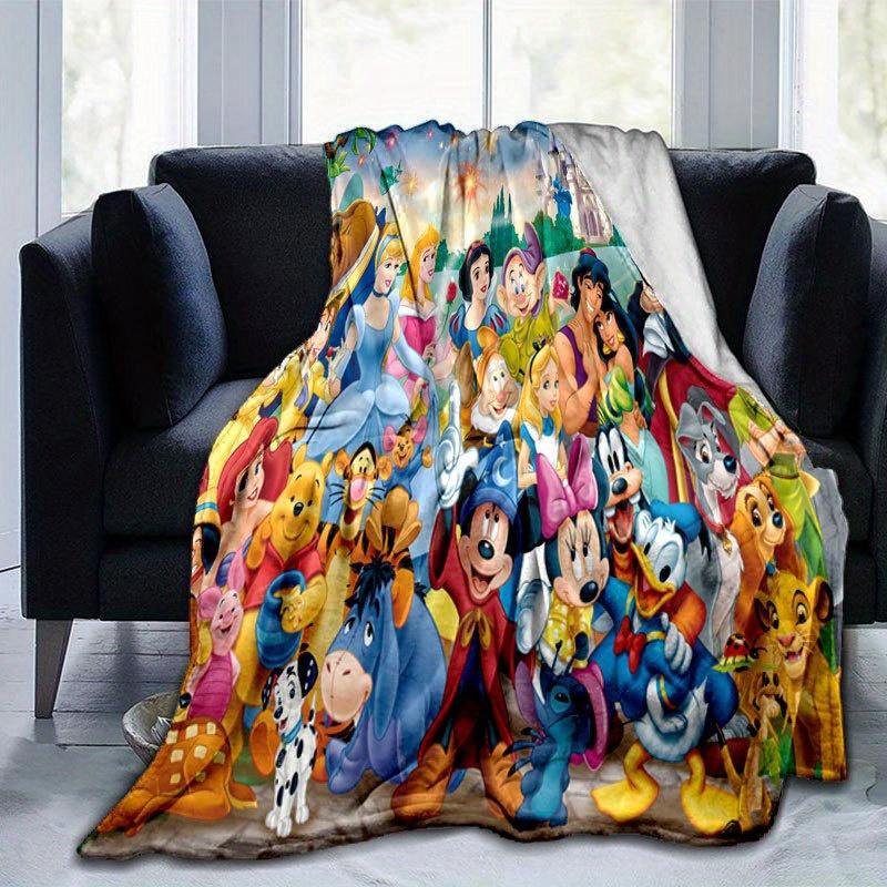 Coperta Cartone Animato di Topolino e Minnie: Adorabile, Caldo e Perfetto per la Decorazione della Casa Soggiorno, Viaggio e Tutte le Stagioni