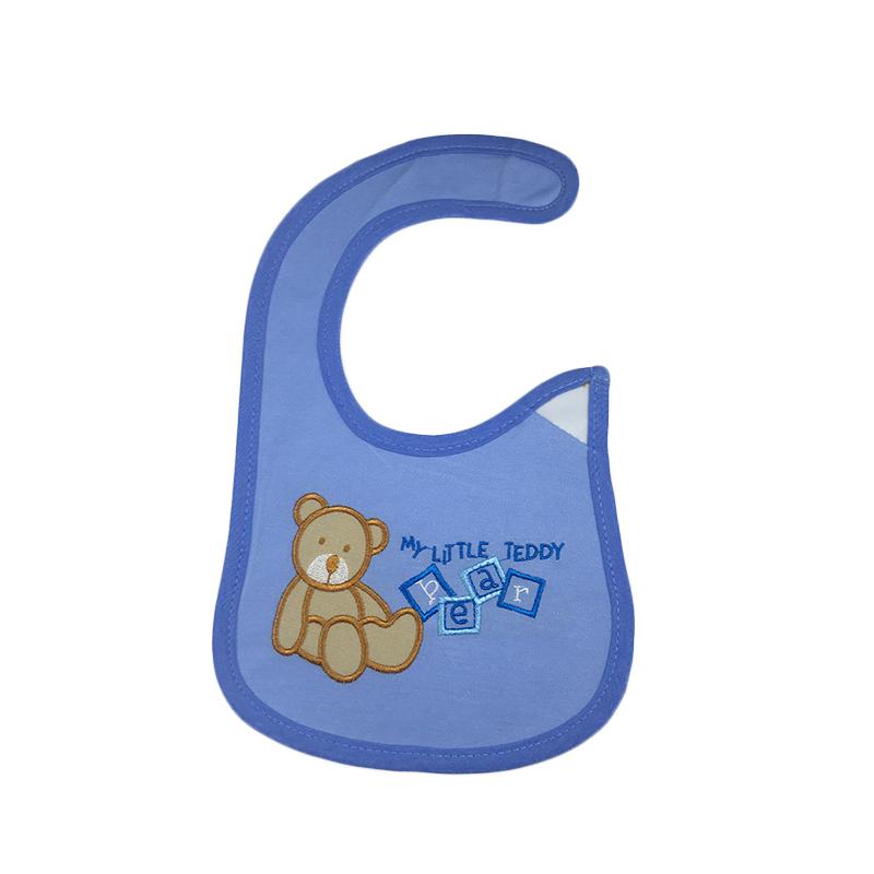 1pc Mix Waterproof Newborn Baby Boys Girls double-sided saliva bib Feeding Bandana Saliva Towel Children cotton Bibs Burp Cloth