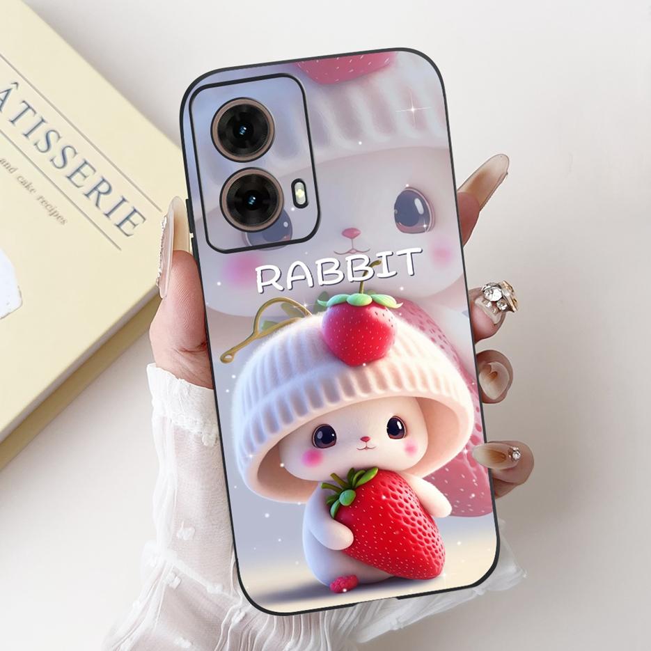 For Motorola Moto G85 5G Case XT2427-1 Luxury Candy Painted Cover Soft TPU Phone Case For Moto G35 G 55 85 MotoG55 MotoG85 Shell