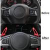 Aluminum Alloy Paddle Shift Steering Wheel Shifter Extension for Subaru Impreza WRX Legacy XV Crosstrek Forester Legacy WRX Ascent BRZ Scion FR-S
