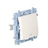 Single-pole switch with LED illumination (module) 10AX, 250 V~, terminals