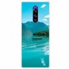 Funda de Silicona Suave para Sony Xperia 1 Funda Moda Transparente Fundas de Teléfono Tigre para Sony Xperia1 XZ4 SO-03L SOV40 J8110 Coque Parachoques