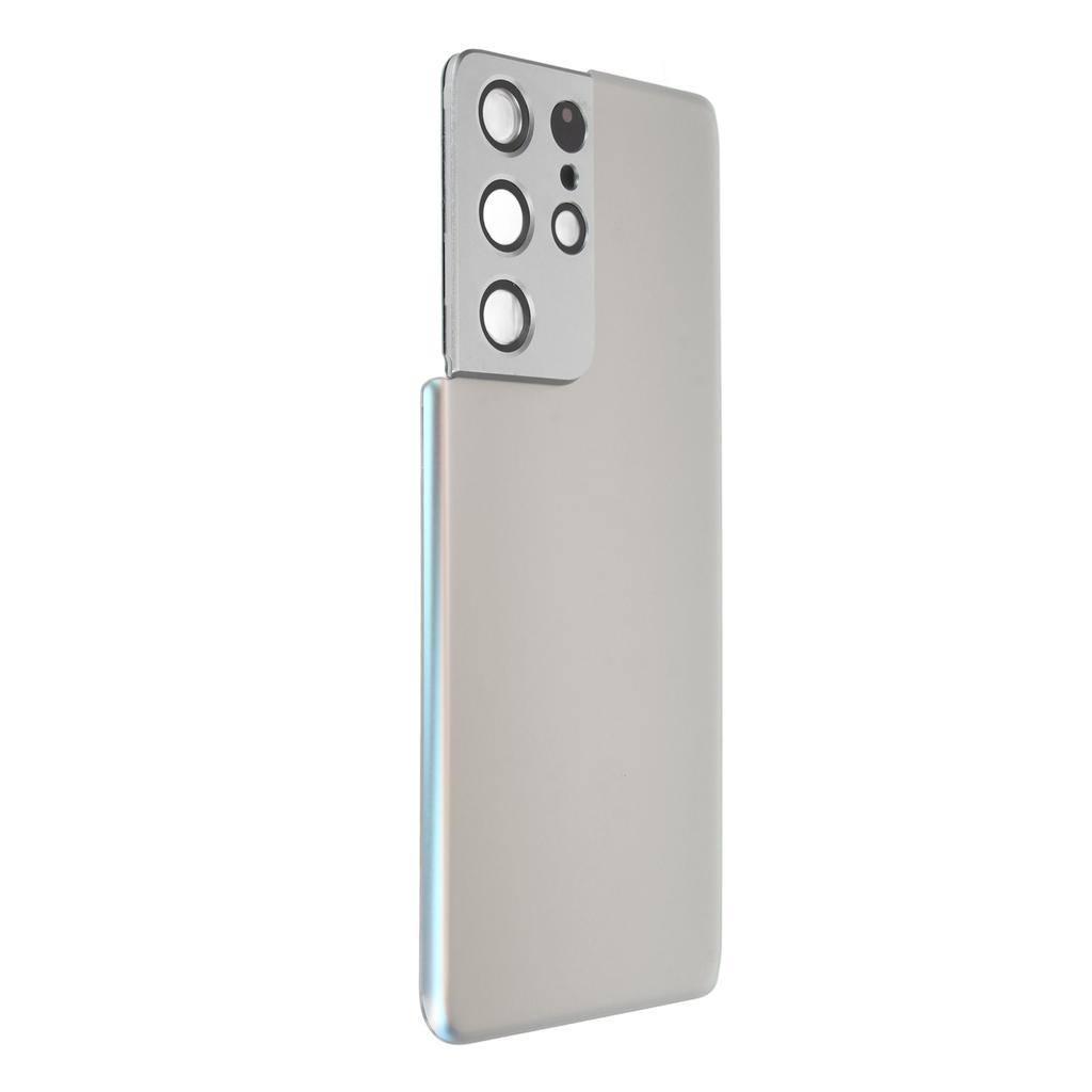 Remplacement Verre Arrière Porte Arrière de Téléphone en Verre avec Bande Adhésive Cadre Caméra Pré-installé pour    1   5G