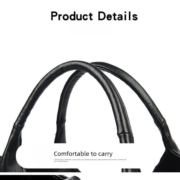 Soft Leather Retro Bag Women's Portable Tote Bag