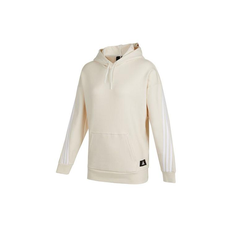 (WMNS) adidas Future Icon 3-Stripes Hoodies  White  Women s HC1636 M