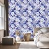 Monstera and palm leaves wallpaper for living room and bedroom 50x1000